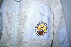 Beekeeping Suit Unisex 3 Layers Ventilated White – LARGE SIZE