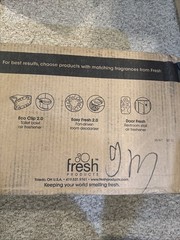 Fresh Products Wave3D Urinal Deodorizer Ocean Mist Screen 60 Refills New In Box