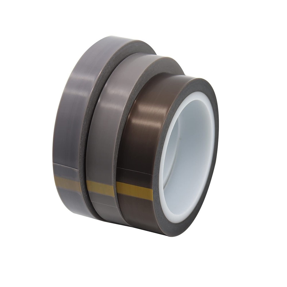 PTFE Tape, Single Side Silicone Adhesive PTFE Film Tape Sheets, Heat Resistan…