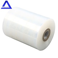 4PCS Clear Stretch Wrap Film 5″ × 1000ft Roll with Handle, 80 Gauge Thick