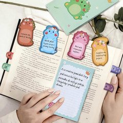 Dinosaur Sticky Notes Set, 360 Sheets Cute Cartoon Animal Dinosaur Self-Stick No