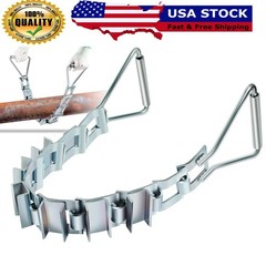 33″ Steel Pipe Descaler DS12 Zinc-Plated Steel Scale Remover Fits 3″ to12″ Pipes