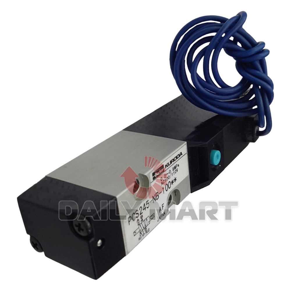 New In Box KURODA PCS245-NB-100 Solenoid Valve 0.2~0.8MPa AC100/110V