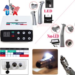 NSK Style Dental LED Brushless Electric Micro Motor/ 1:5 Increasing Handpiece US