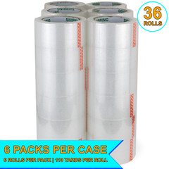 Shipping Depot 2 Mil Industrial Box Sealing Clear Packing Tape 2″ or 3″ x 110Yds