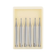 Dental Round Tungsten Carbide Bur for Slow Speed Latch Type RA 1# -RA 8# 6PCS