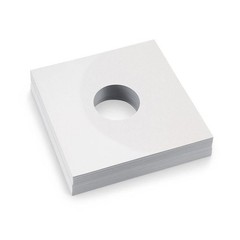 50 – Pack White Paper Vinyl Record Inner Sleeves 12-Inch LP Album