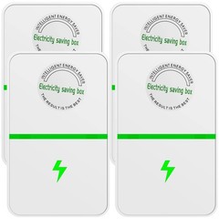 2PcsEnergy Saving Device Stopwatt Electricity Saving Box Stabilize VoltageDevice