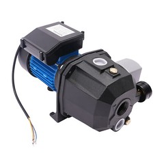 0.75HP 1” Shallow Well Jet Water Pump Booster Garden Sprinkler 3420r/min Black