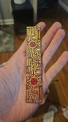 1x Cool Prototype Bare PCBs I/O Daughterboards Gold ENIG Engineering Sample #2