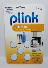 Summit Brands ~Plink~ Drinkware Descaler & Cleaner ~Restores & Shines ~USA Made~