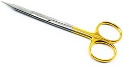 5 Pieces Surgical Goldman Fox Scissors Straight TC 13cm Dental Shears Veterinary