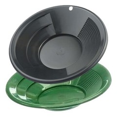 Sluice Monkey 10″ Green & Black Gold Pans