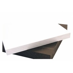 Manufacturer Varies Black HDPE Sheet Stock 48″ L x 24″ W x 0.250″ Thick 1ZBA2