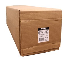 Poly-America (20’x100′) Husky Contractor’s Choice Black Plastic Sheeting 10 M…
