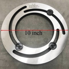 10 inches Lathe Hydraulic Chuck Claw Trimmer Jaw Boring Ring Adjustable Tool New