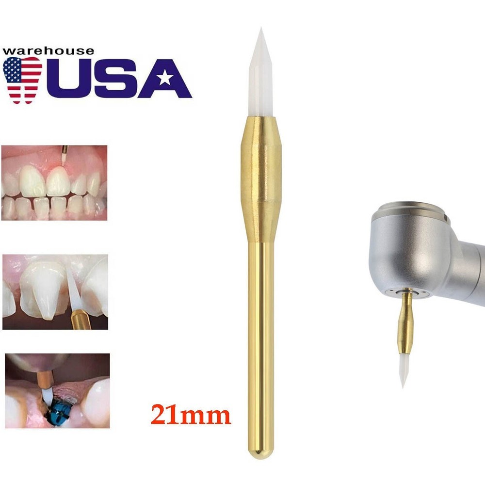 Dental Surgical Soft Tissue Trimmer Ceramic Bur 21/23mm Gingival Gingivectomy