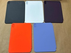 5x Pack Lot Genuine Apple Smart Folio Case iPad Mini 6th Gen Orange Dark Cherry