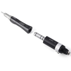 AZDENT Dental Slow Low Speed Handpiece Straight Contra Angle Air Motor Kit 4Hole