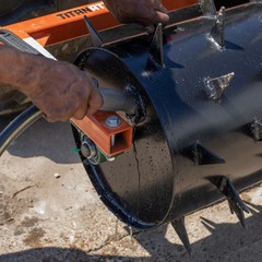 Titan Attachments 6 ft Terra Monster Dirt Grader and Leveler, SSQA