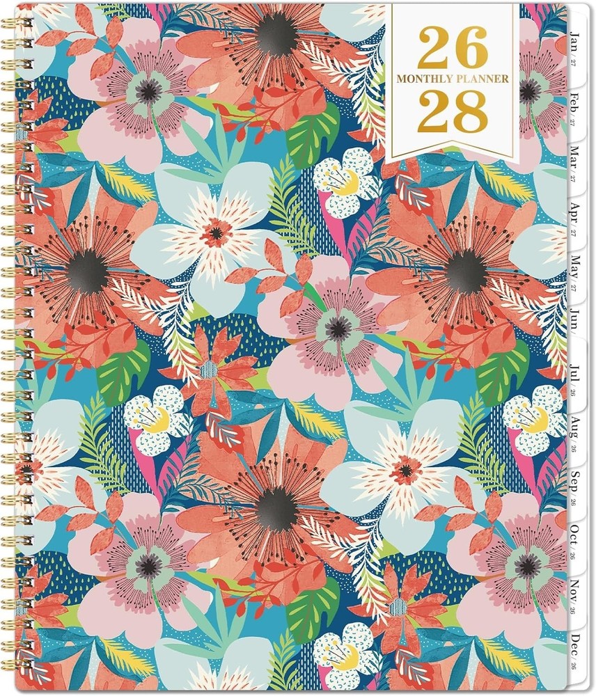 Monthly Planner 2026-2028 – 2 Year Planner 2026-2028, July 2026 – June 2028, 2 Y