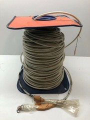 350 FEET SPOOL OF CG-579/U COAXIAL CABLE WITH END CONNECTOR