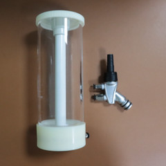 Test Electrostatic Powder Coating Cup Hopper with IG02/IG06/IG07 Powder Injector