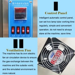 UV Weathering Resistance Tester UVA Accelerated Aging Test Chamber 315nm-420nm