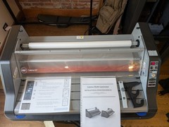 GBC 1710740 HeatSeal Ultima 65 Thermal 27 inch Max Width Roll Laminator