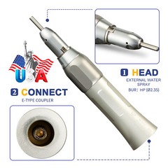 YABANG NSK Style Dental FX65 Slow Low Speed Straight Nose Cone Handpiece HP Burs