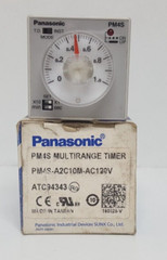 PANASONIC PM4S MULTI RANGE TIMER PM4S-A2C10M-AC120V