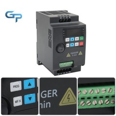 VFD Single To 3 Phase Variable Frequency Drive 2.2kW 3HP 220V Inverter