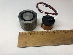 BEI Kimco Magnetic Cylindrical Frameless Linear Voice Coil Actuator LA15-16-020A