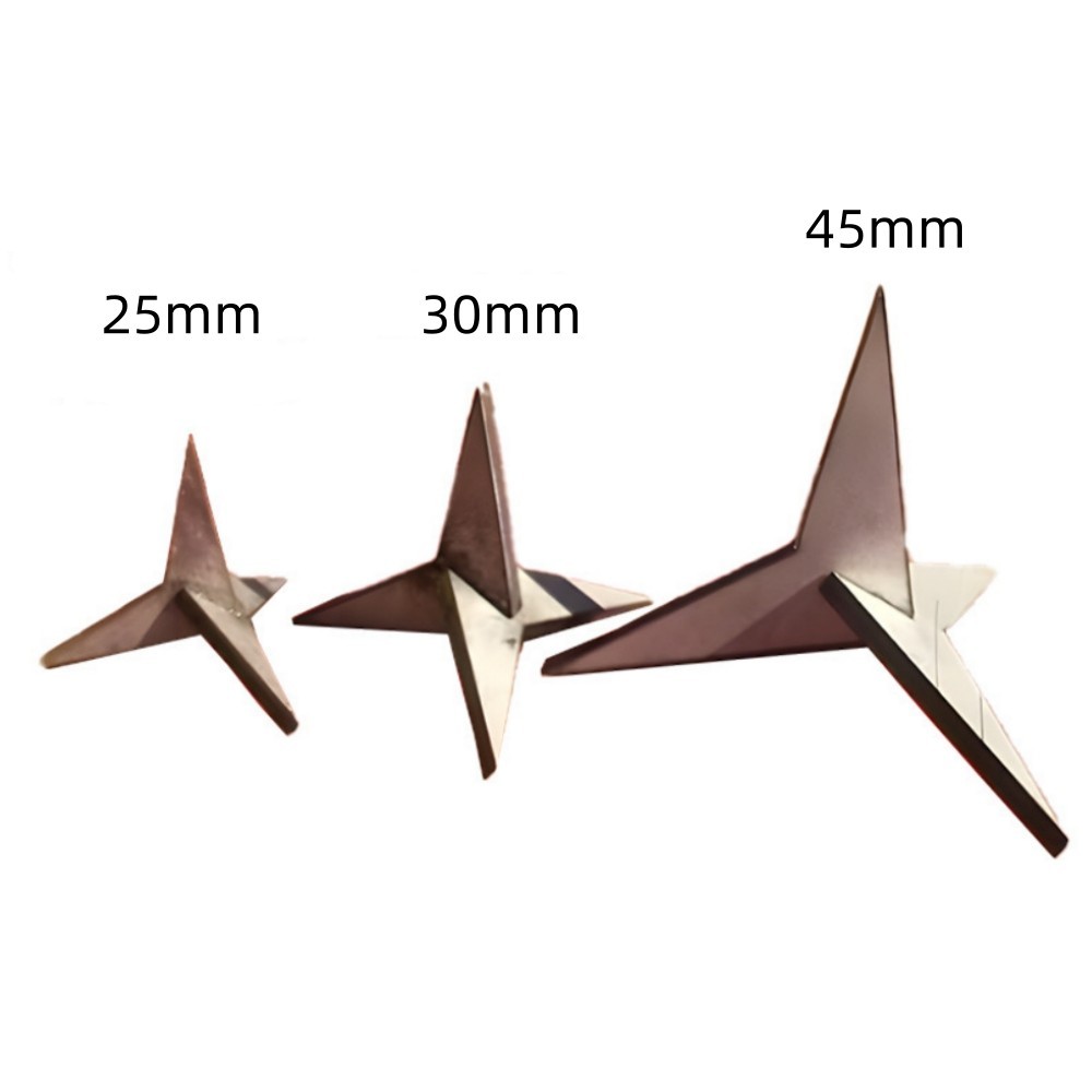 200Pcs Tire Puncture Spikes Heavy Portable Duty Carbon Steel Triangle RoadSpikes