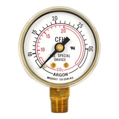 1-1/2″ x 30 CFH Welding Regulator Repair Replacement Gauge 1/8 NPT Argon, US-019